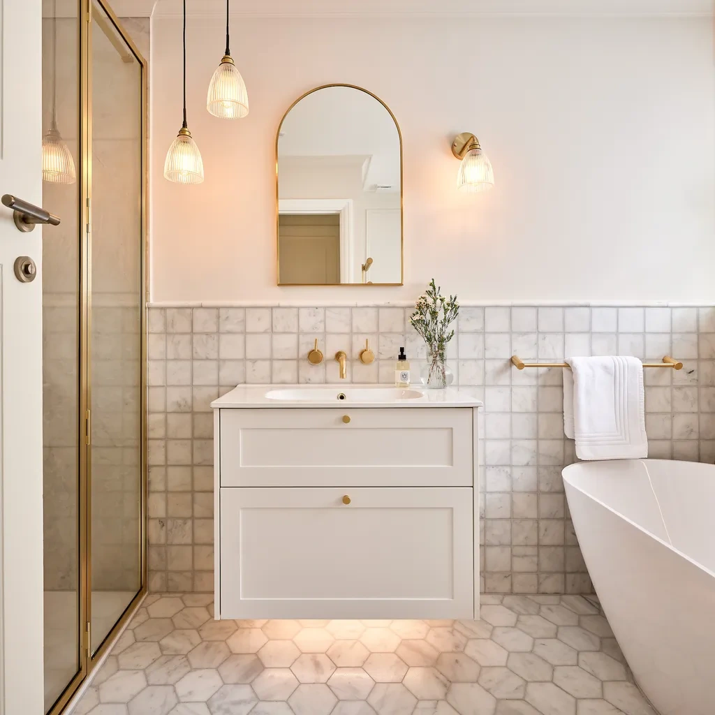 5 lỗi khiến phòng tắm nhỏ vừa chật vừa kém sang - 2 5 lỗi khiến phòng tắm nhỏ vừa chật vừa kém sang - 2