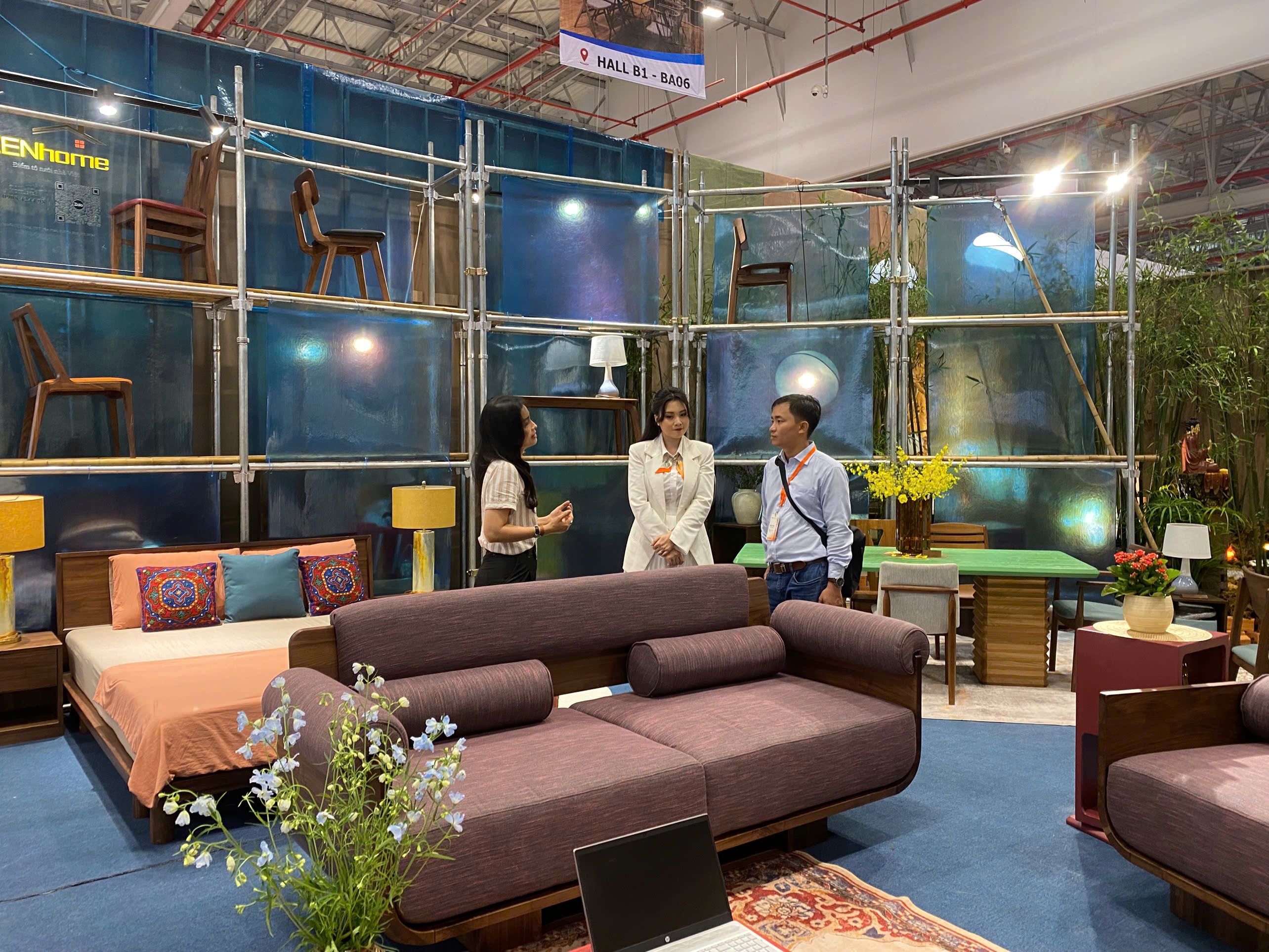 550 gian hàng quy tụ tại triển lãm nội thất, xây dựng ở TPHCM - 2 550 gian hàng quy tụ tại triển lãm nội thất, xây dựng ở TPHCM - 2