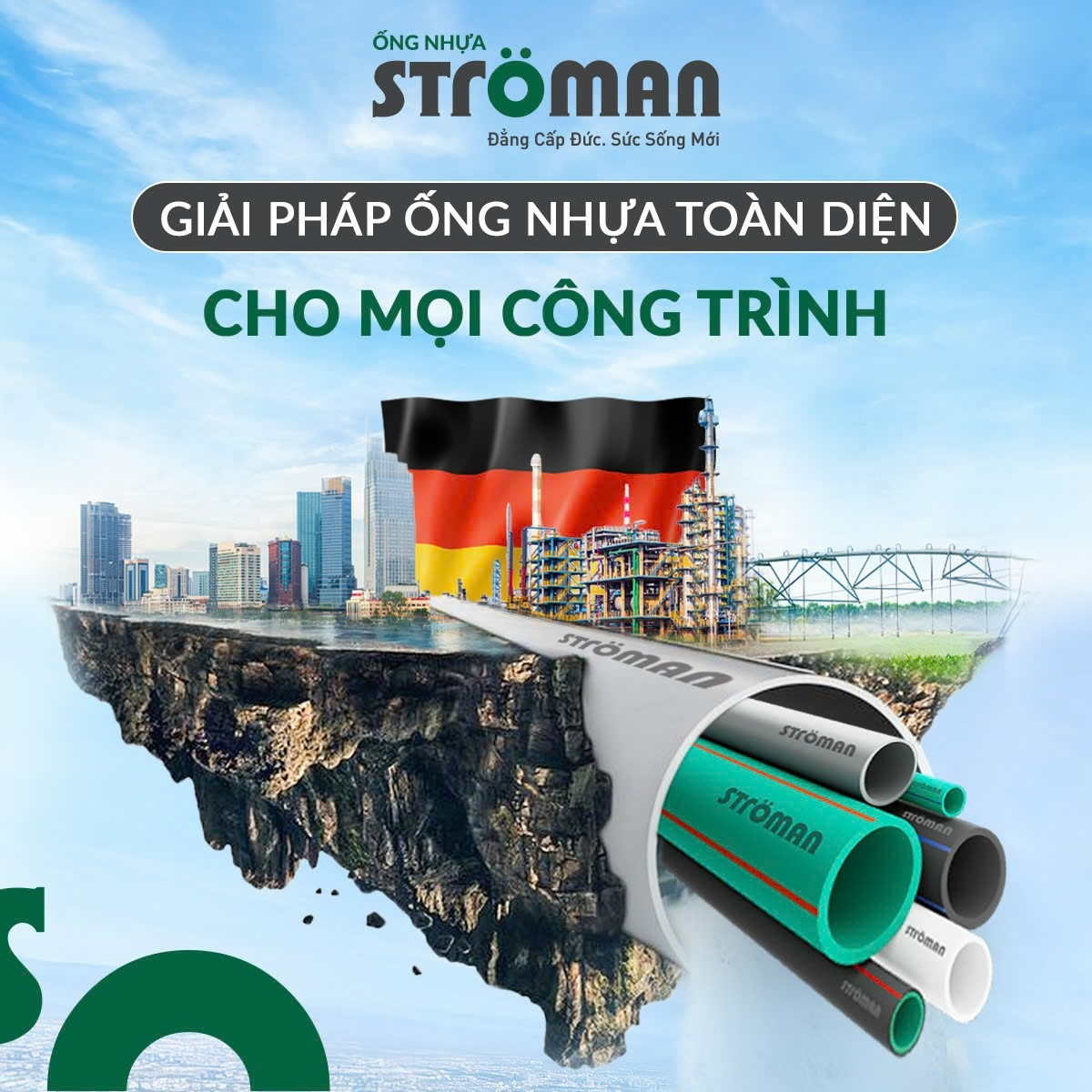 Ströman: Giải pháp giảm rò rỉ với định vị “bền bỉ chất Đức” - 1 Ströman: Giải pháp giảm rò rỉ với định vị “bền bỉ chất Đức” - 1
