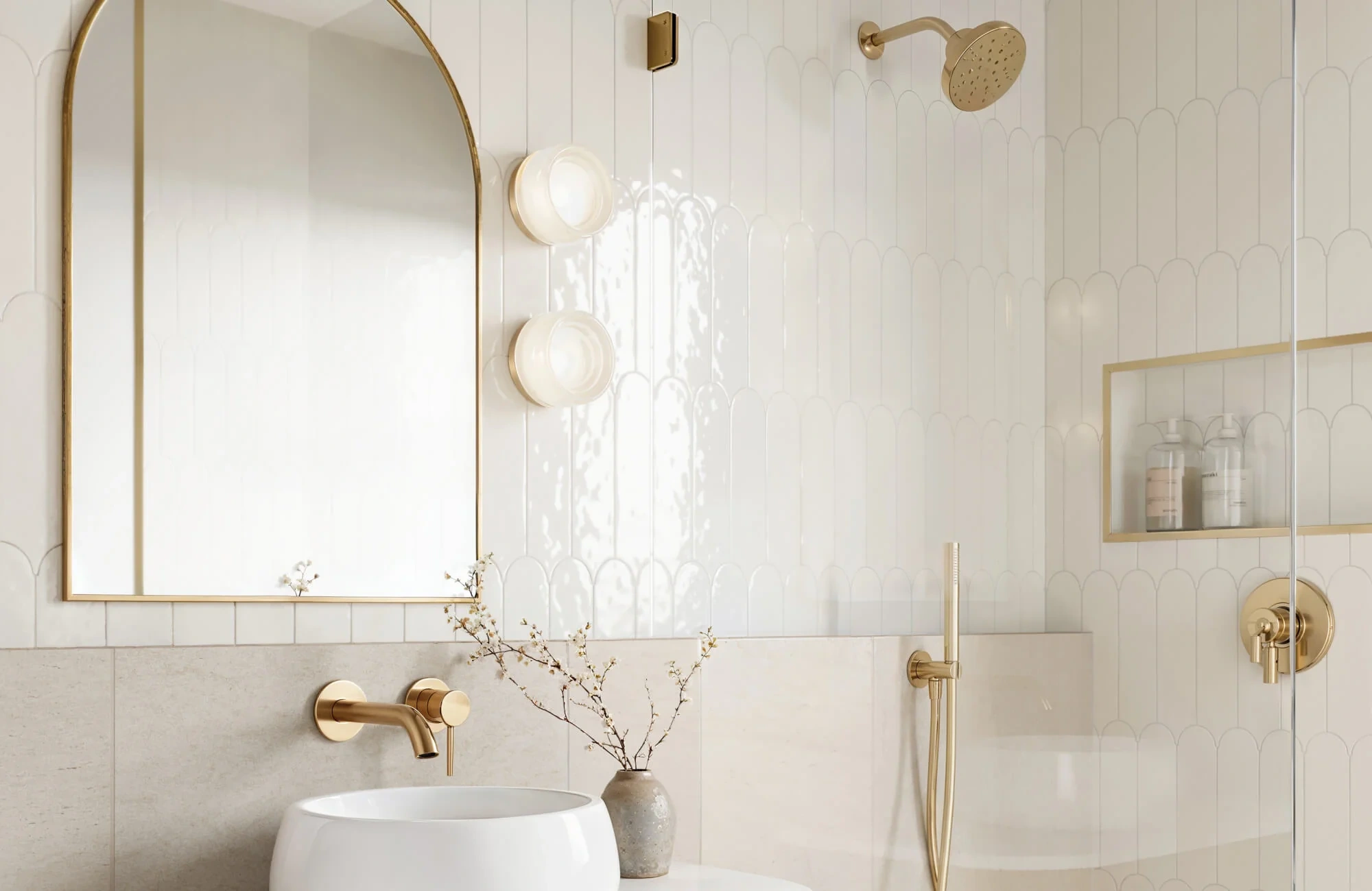 4 mẹo nhỏ giúp tối đa ánh sáng tự nhiên cho phòng tắm - 2