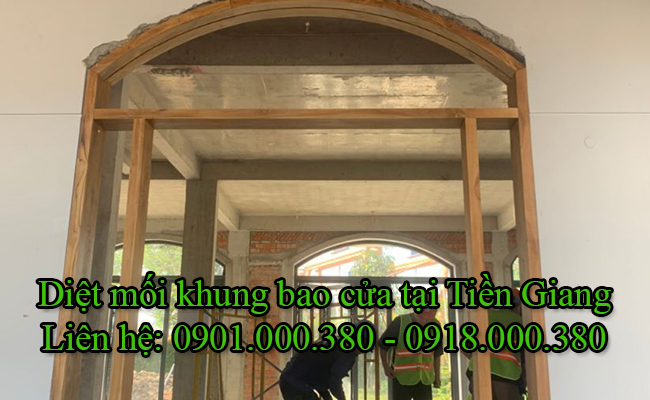 Dịch vụ diệt mối khung bao cửa tại Tiền Giang chuyên nghiệp.